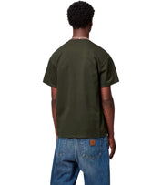 CARHARTT WIP S/S CHASE OLIVGRÜNES T-SHIRT