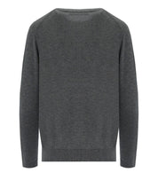 MAX MARA WEEKEND SICILIA GRIJS TRUI MET RONDE HALS