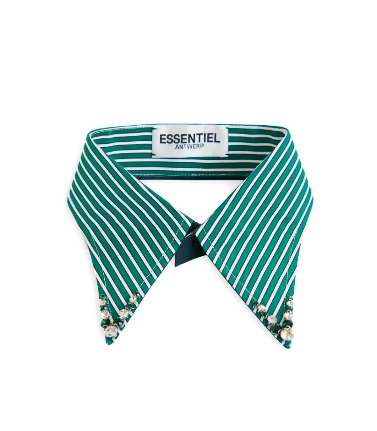 ESSENTIEL ANTWERP IPLAIN GREEN COLLAR