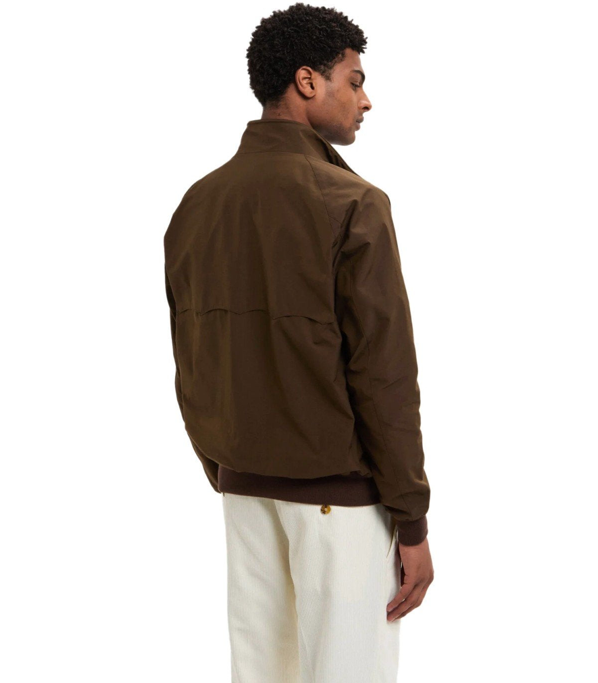 BLOUSON G9 HARRINGTON MARRON BARACUTA