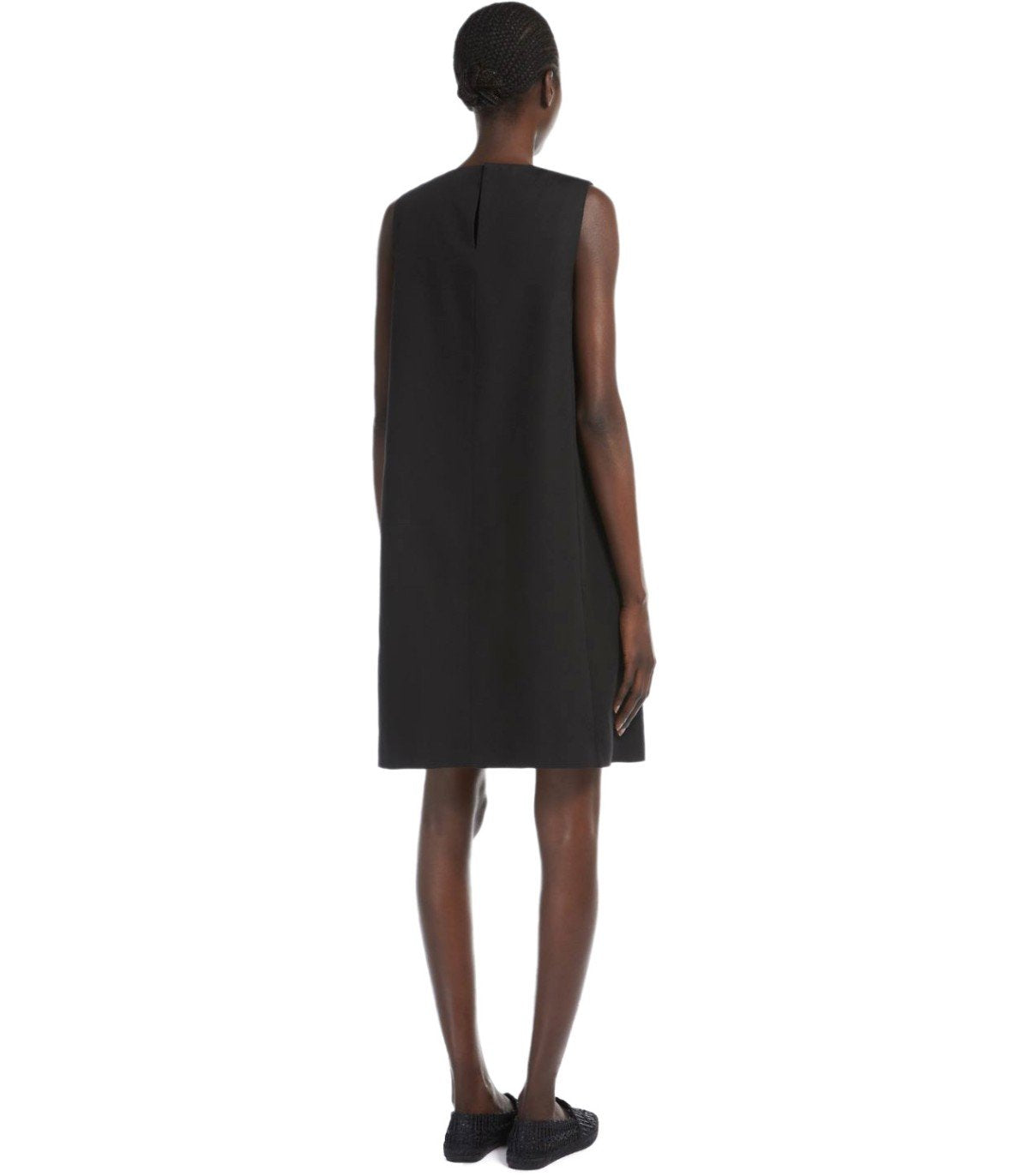 MAX MARA WEEKEND RACER ZWART JURK