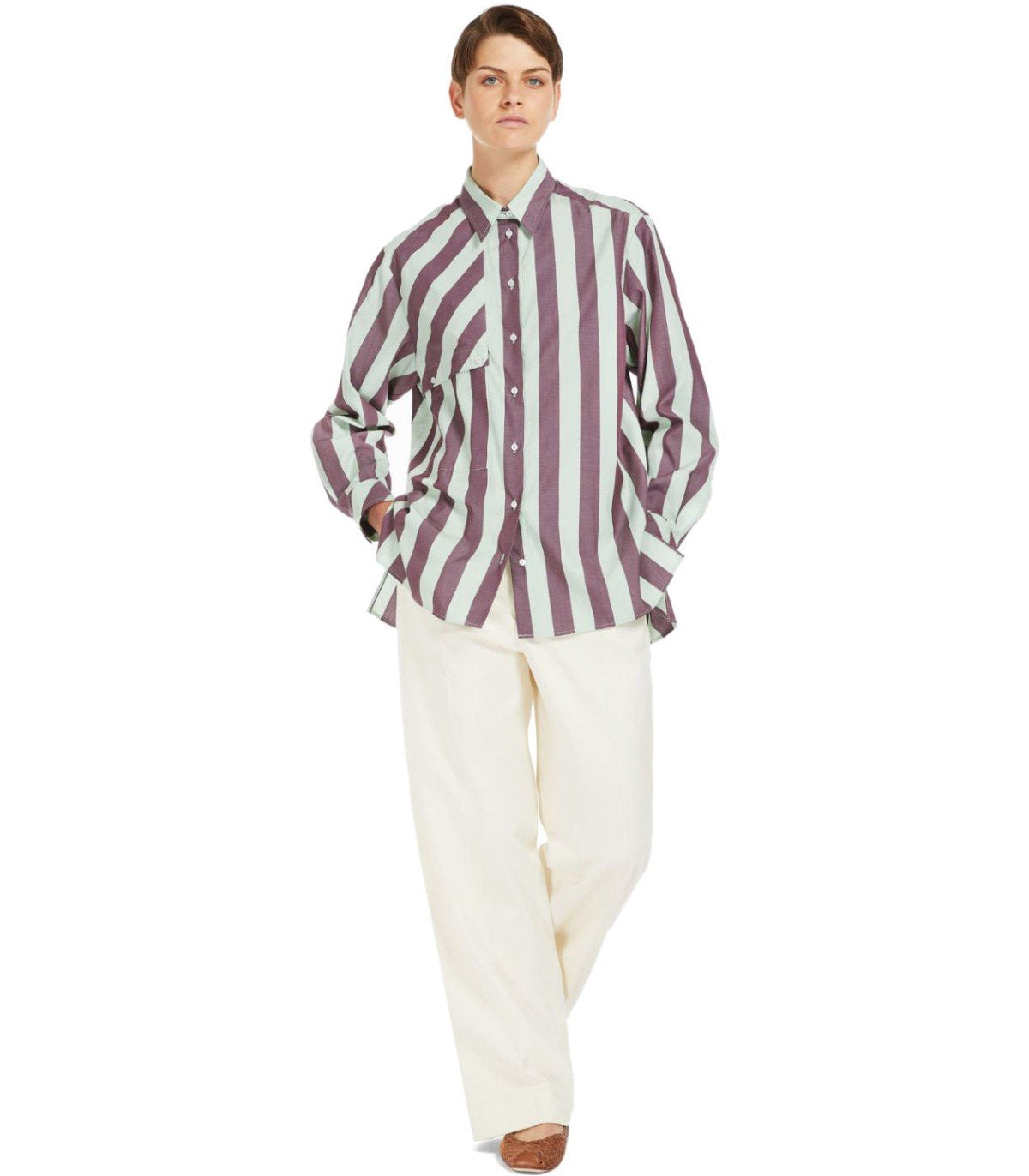 MAX MARA WEEKEND LIVIGNO IVORY PANTS