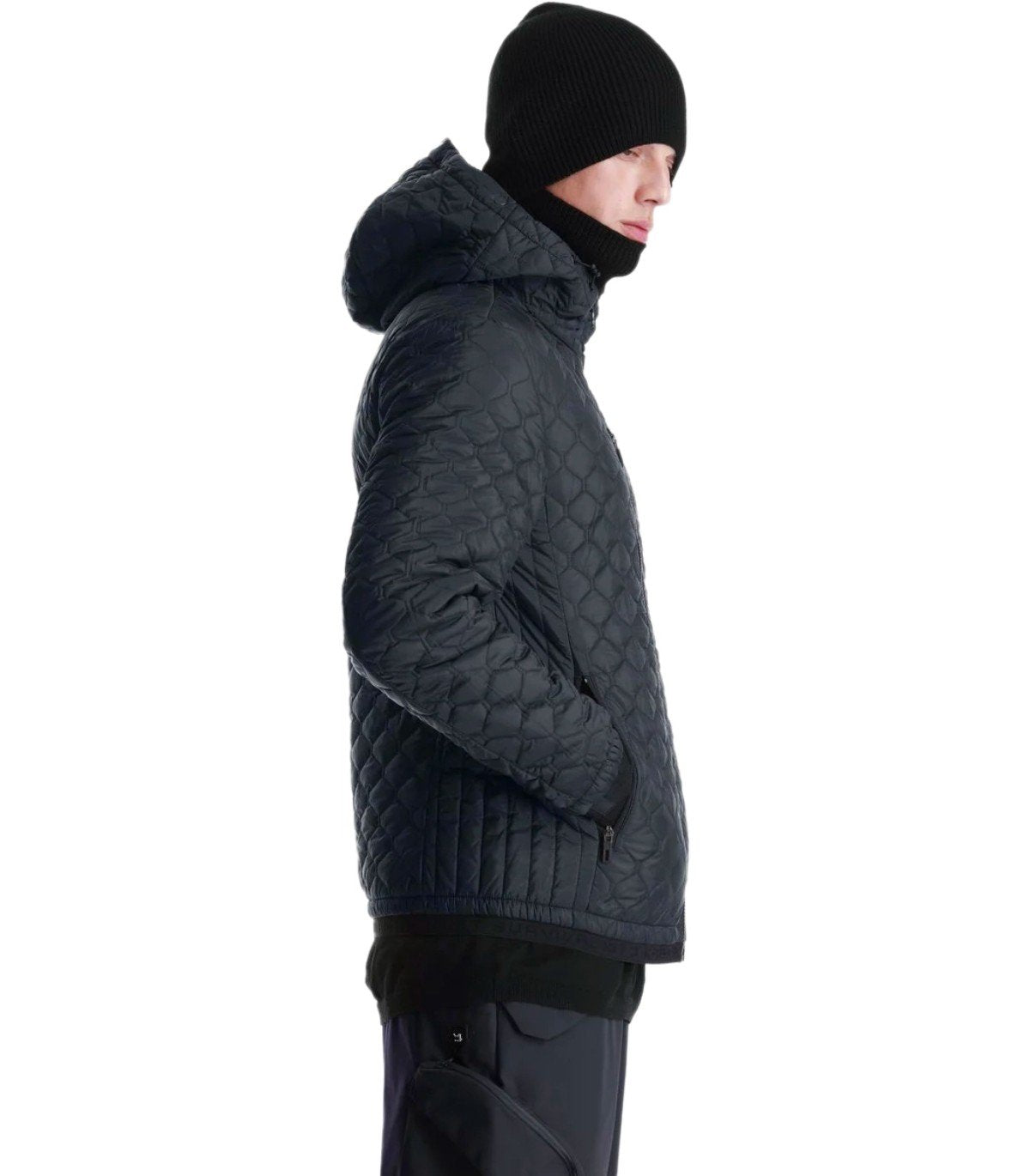 CHAQUETA CON CAPUCHA BICEP AZUL MARINO KRAKATAU