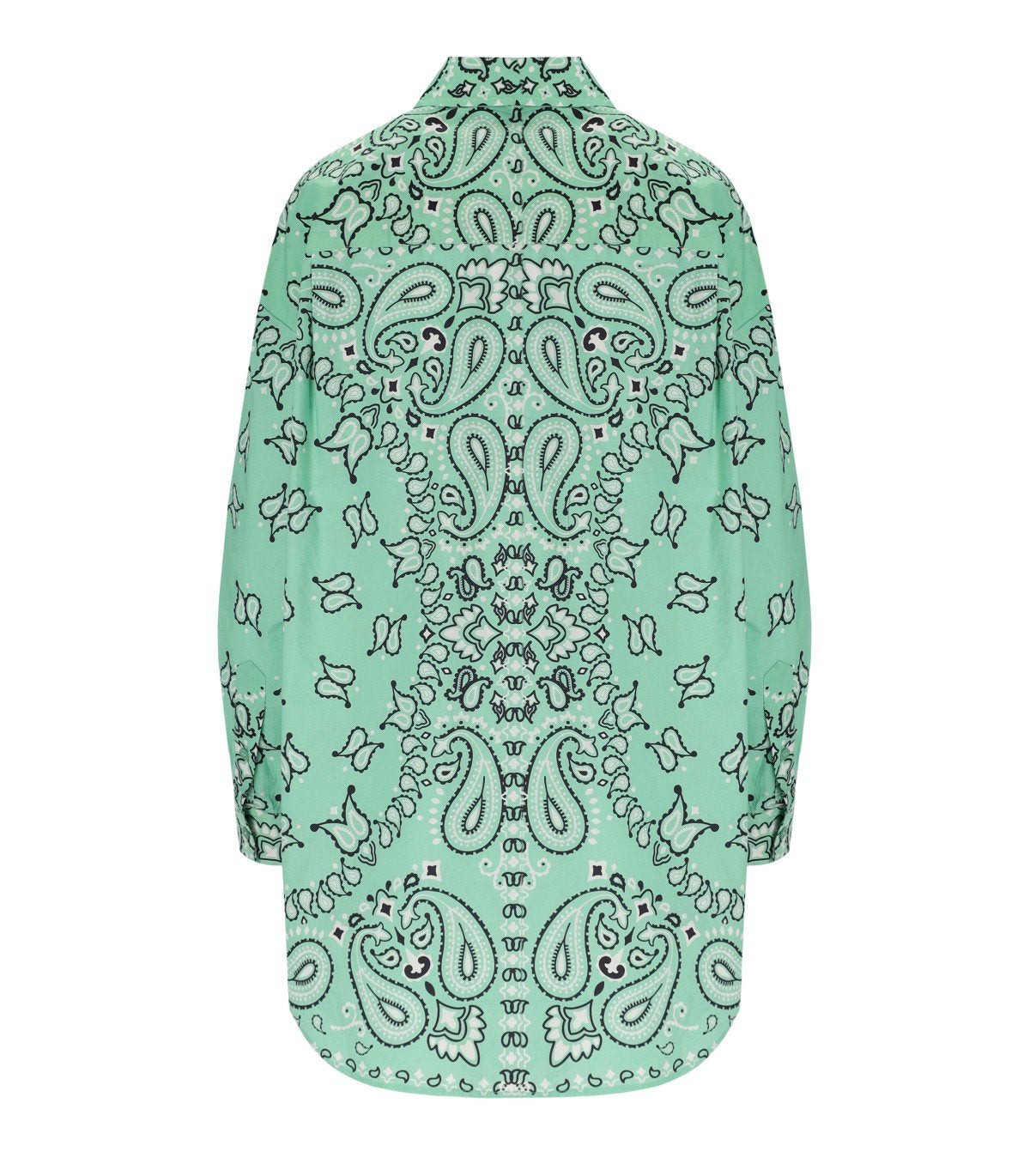 ESSENTIEL ANTWERP HISTENDE ACQUA GREEN SHIRT
