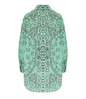ESSENTIEL ANTWERP HISTENDE ACQUA GREEN SHIRT