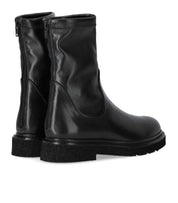 GUGLIELMO ROTTA KREMS SCHWARZE STIEFELETTE