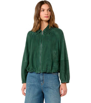GIACCA ZUPPA IN SUEDE VERDE MAX MARA WEEKEND