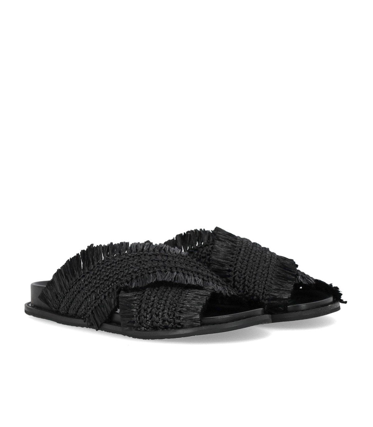 MICHAEL KORS PEYTON BLACK SLIDE