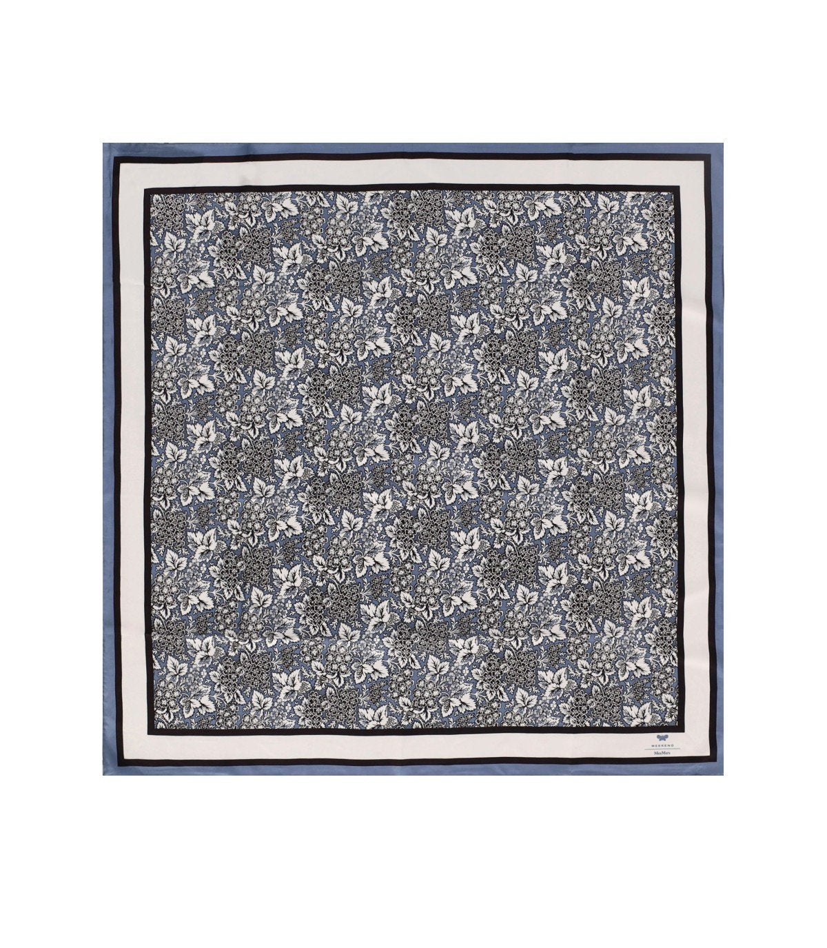 MAX MARA WEEKEND ONESTO LICHTBLAUWE FOULARD SJAAL