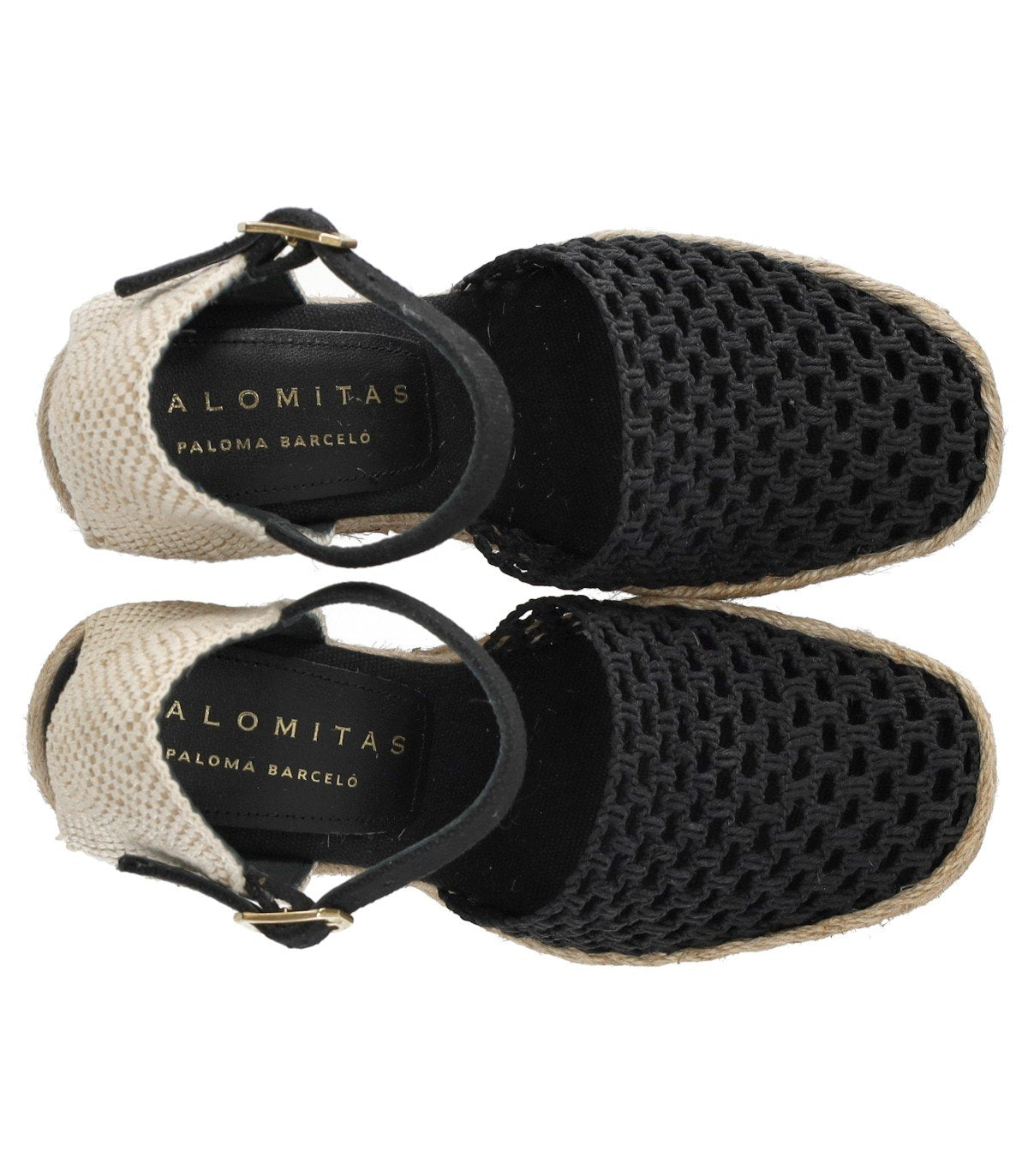 ESPADRILLA CON ZEPPA CARINA NERA PALOMITAS