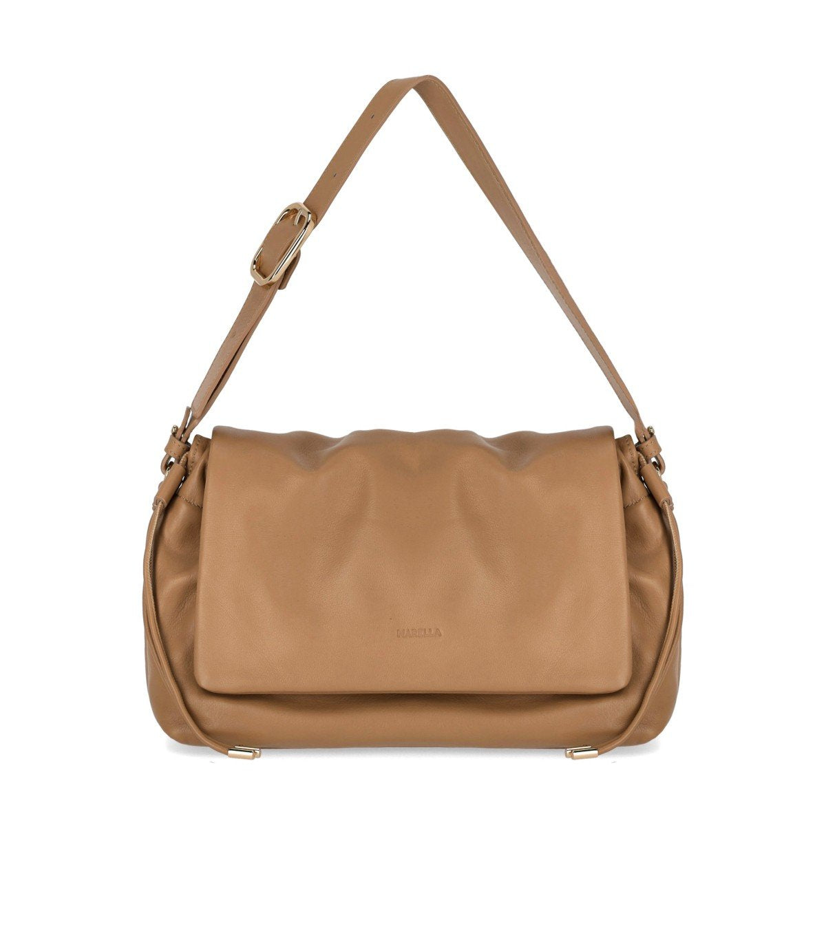 MARELLA WEST CAMEL SHOULDER BAG