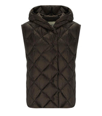GIOCHI BROWN PADDED GILET MAX MARA WEEKEND - 38