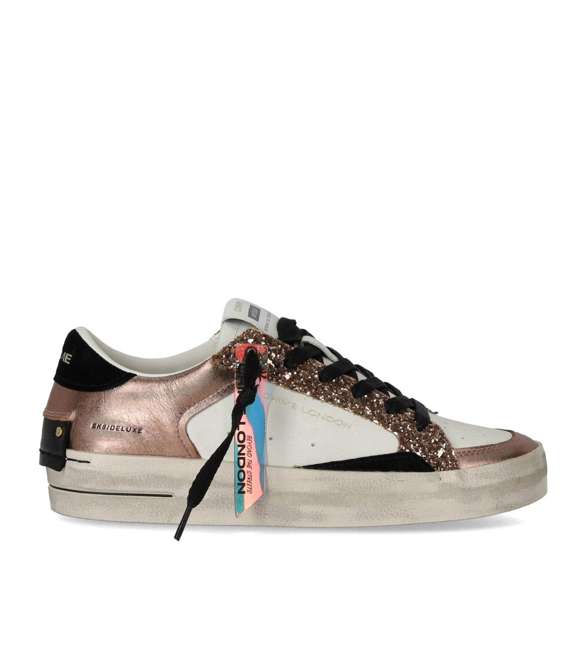 SNEAKER BRONZO/BIANCO CRIME LONDON 