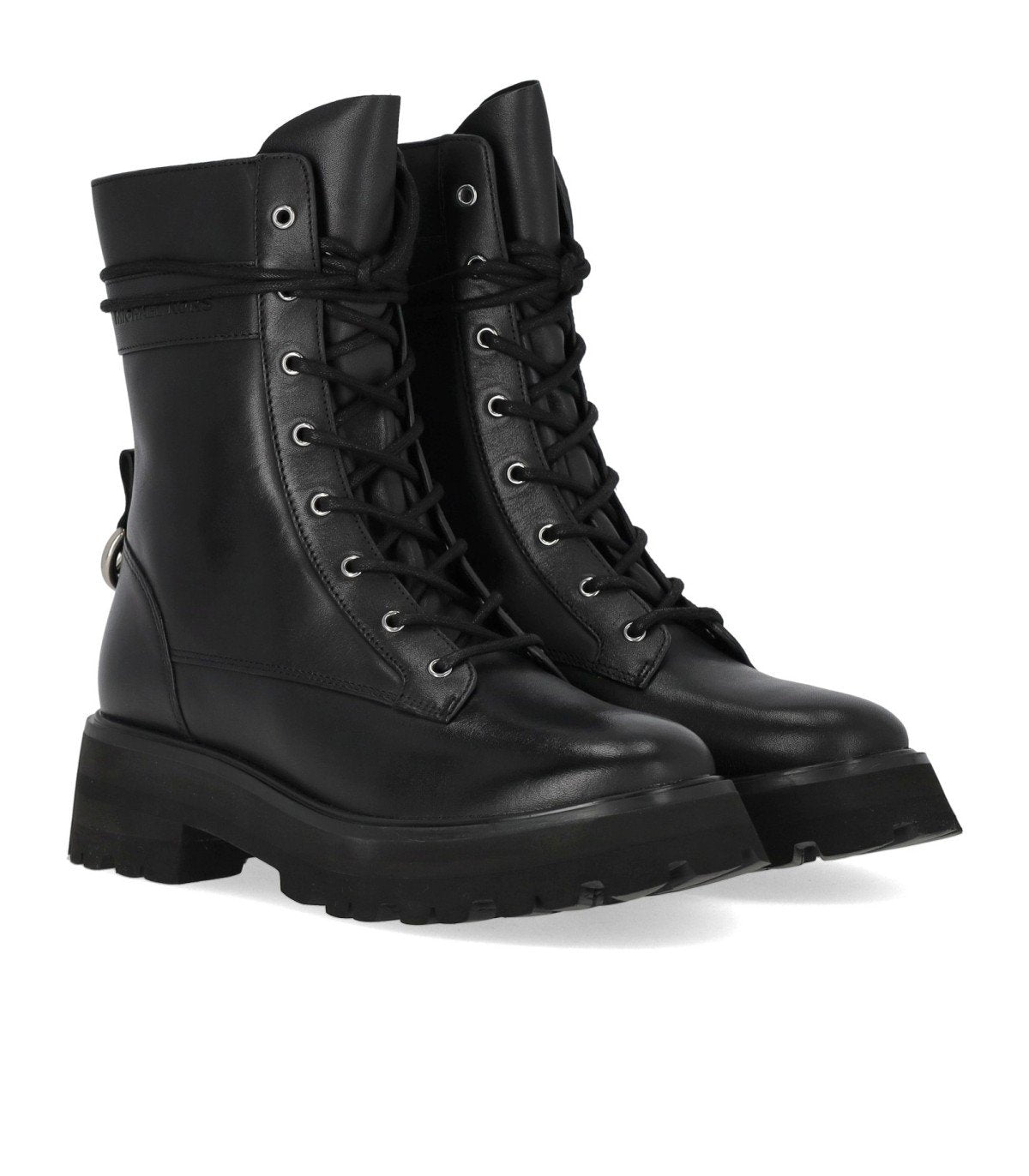 MICHEAL KORS CALEB BLACK COMBAT BOOT