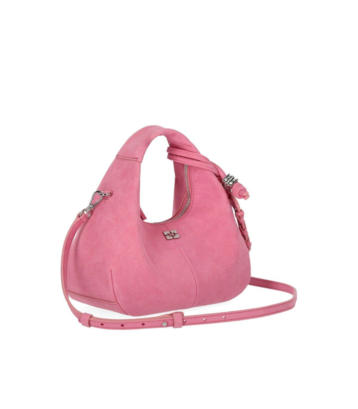 GANNI MINI HOBO PINK HANDBAG