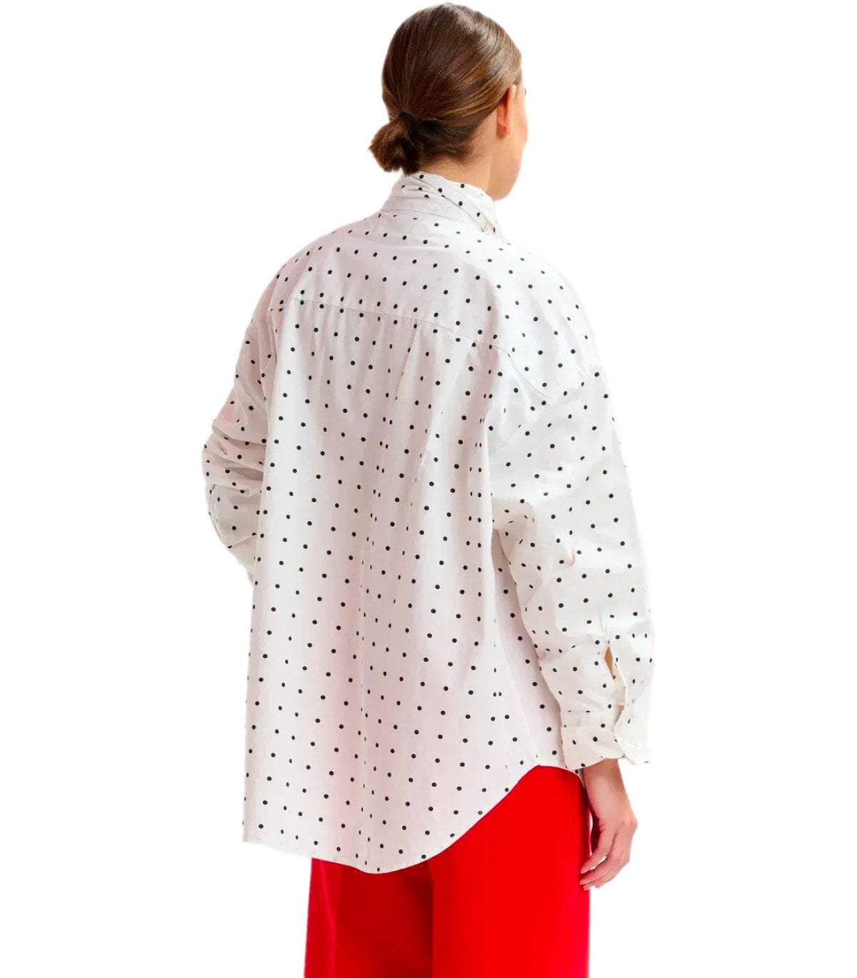 ESSENTIEL ANTWERP IMOVERIT WHITE SHIRT