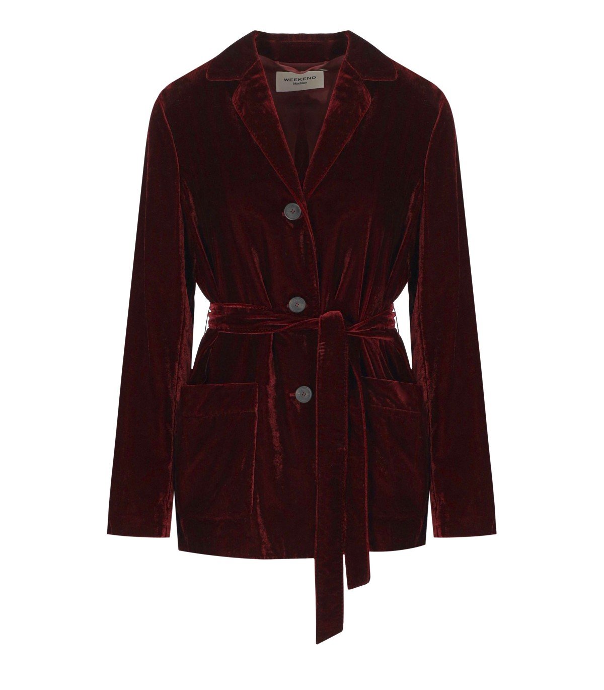 BLAZER RECENTE BORDEAUX MAX MARA WEEKEND