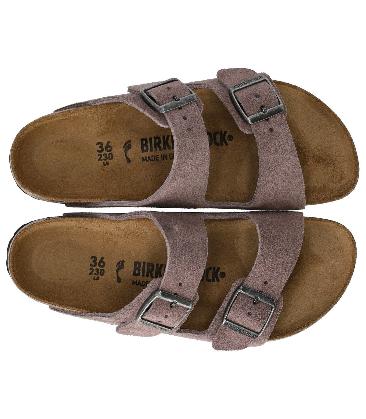 SANDALE ARIZONA FADED PURPLE BIRKENSTOCK