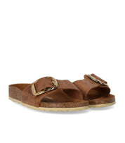 BIRKENSTOCK MADRID BIG BUCKLE COGNAC SANDALE