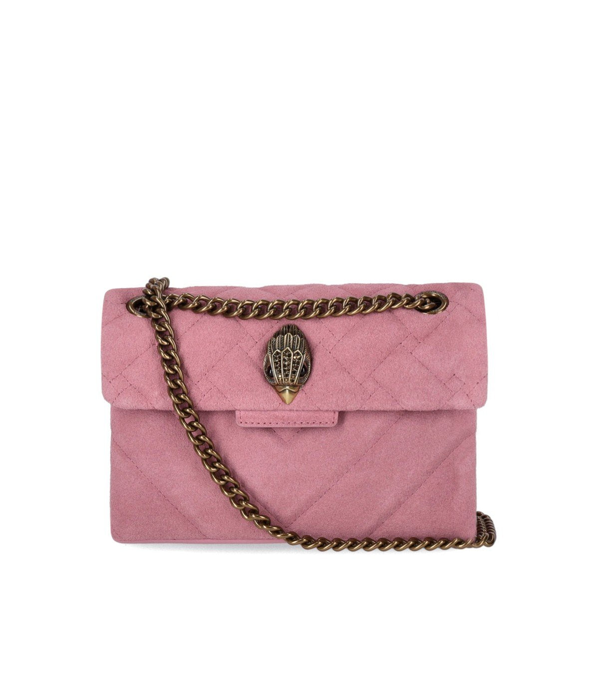 KURT GEIGER KENSINGTON PINK CROSSBODY BAG
