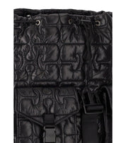 GANNI RE-TECH BLACK BACKPACK