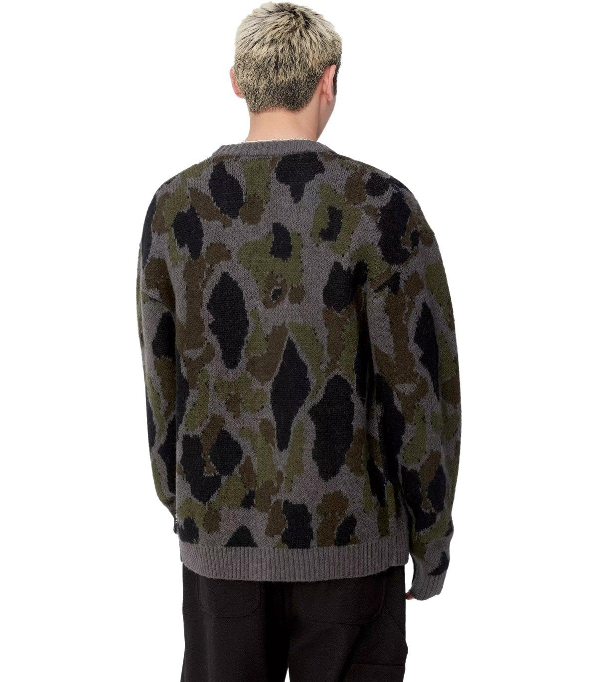 CARDIGAN CAMO DACK GRIS CARHARTT WIP