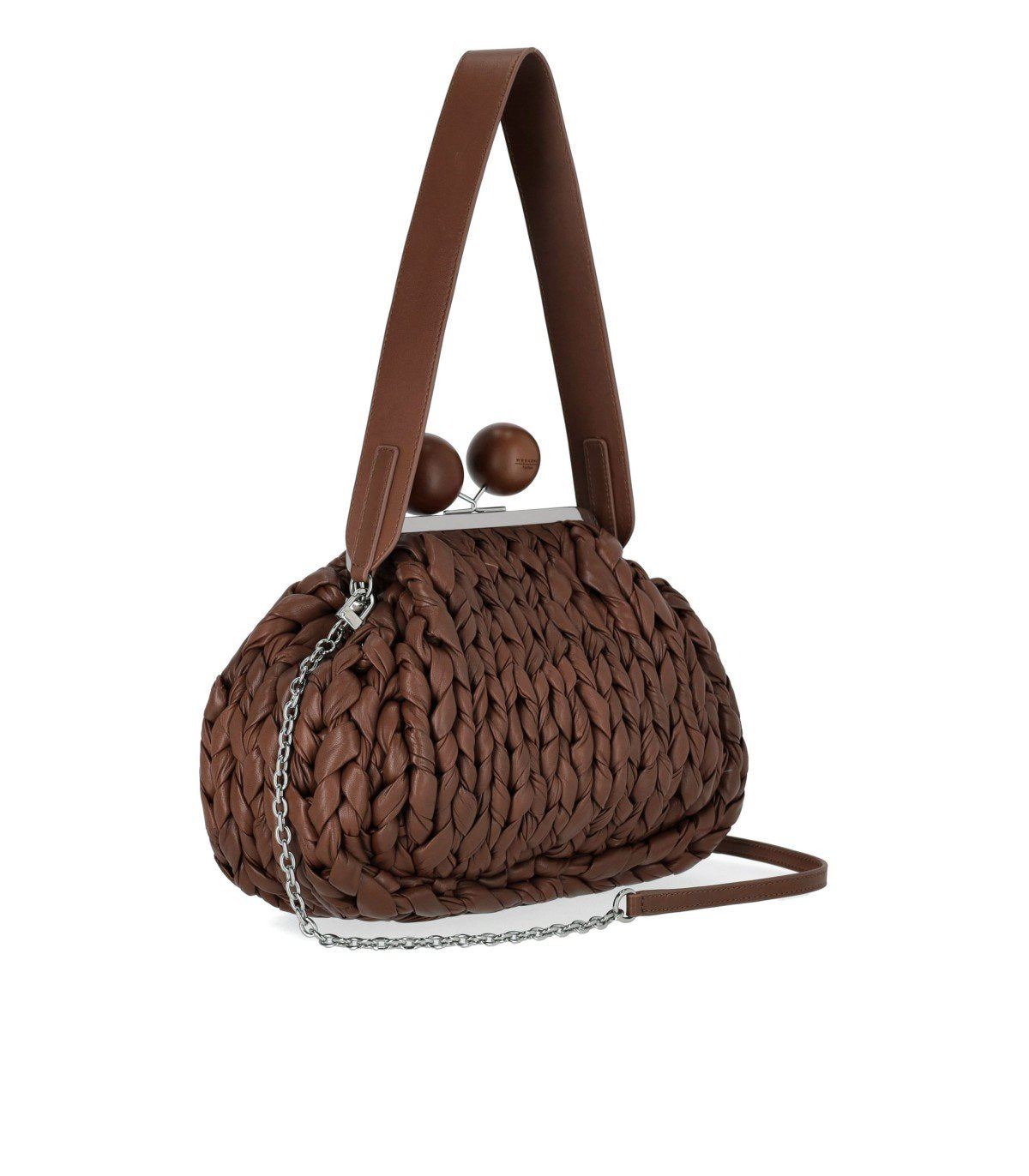 CLUTCH PASTICCINO ALIBERO MEDIUM CUOIO MAX MARA WEEKEND