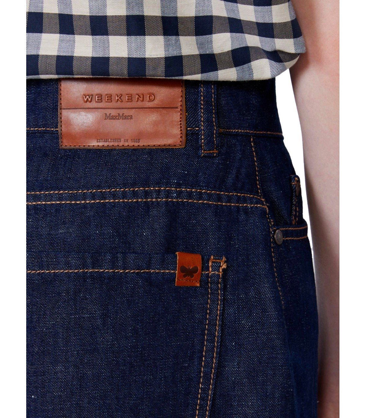 MAX MARA WEEKEND OZONO BLUE BERMUDA SHORTS