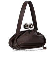 MAX MARA WEEKEND MILVANEW MEDIUM DUNKLEBRAUNER CLUTCH