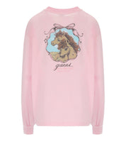 GANNI ROSE LANGARM-T-SHIRT