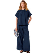 MAX MARA WEEKEND BENDA BLAUW BROEK