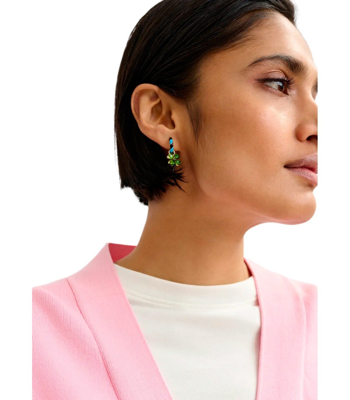 ESSENTIEL ANTWERP JOVER LIGHT BLUE EARRINGS