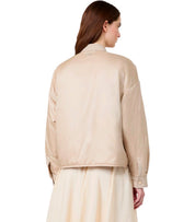REVERSIBLE CORK BEIGE JACKET MAX MARA WEEKEND