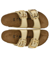 BIRKENSTOCK ARIZONA RAFFIA BIG BUCKLE NATURAL SANDAL