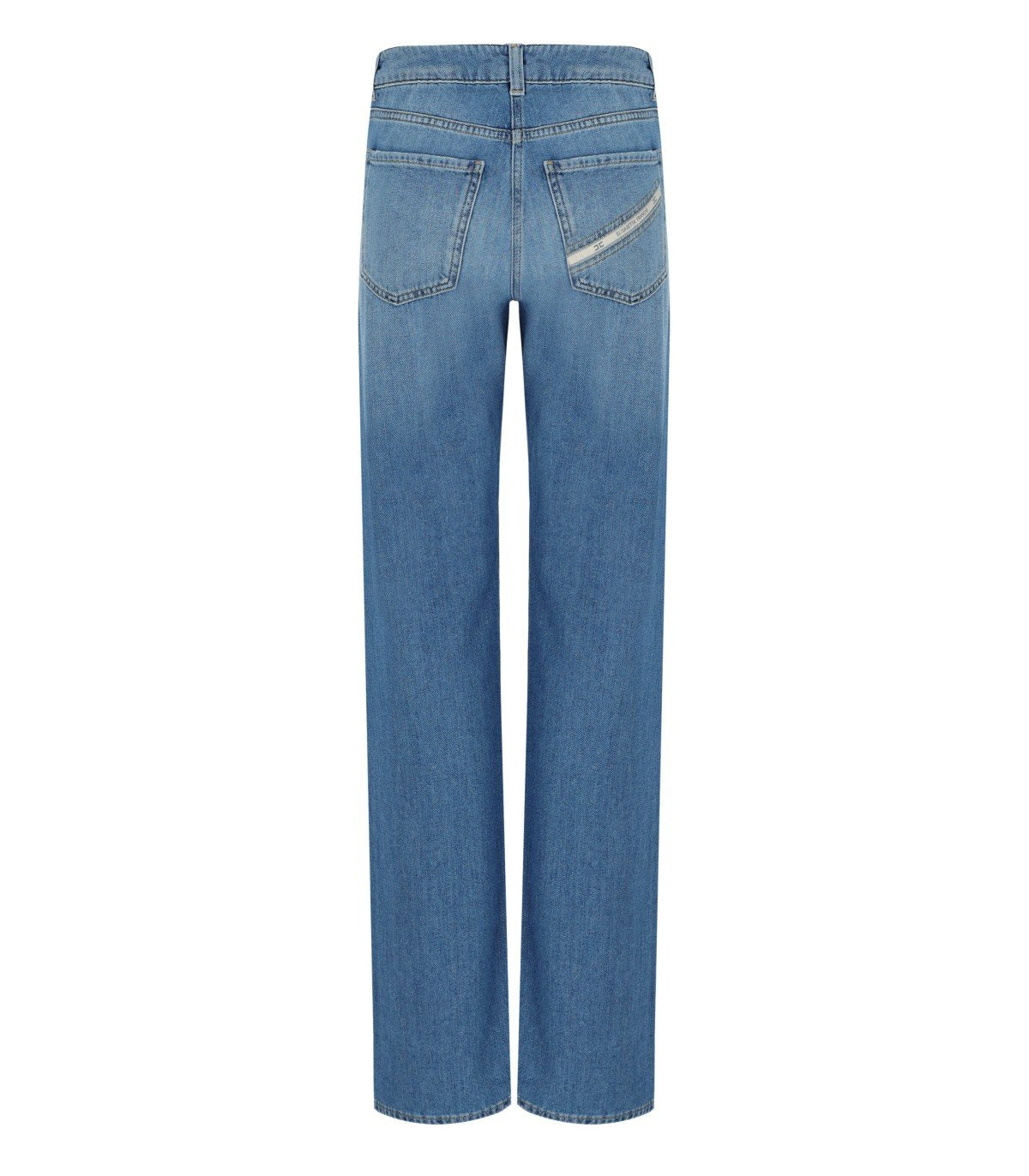 ELISABETTA FRANCHI LIGHT BLUE PALAZZO JEANS