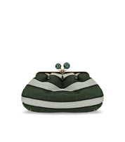 MAX MARA WEEKEND PASTICCINO ITALIANROOTS MEDIUM GREEN CLUTCH BAG
