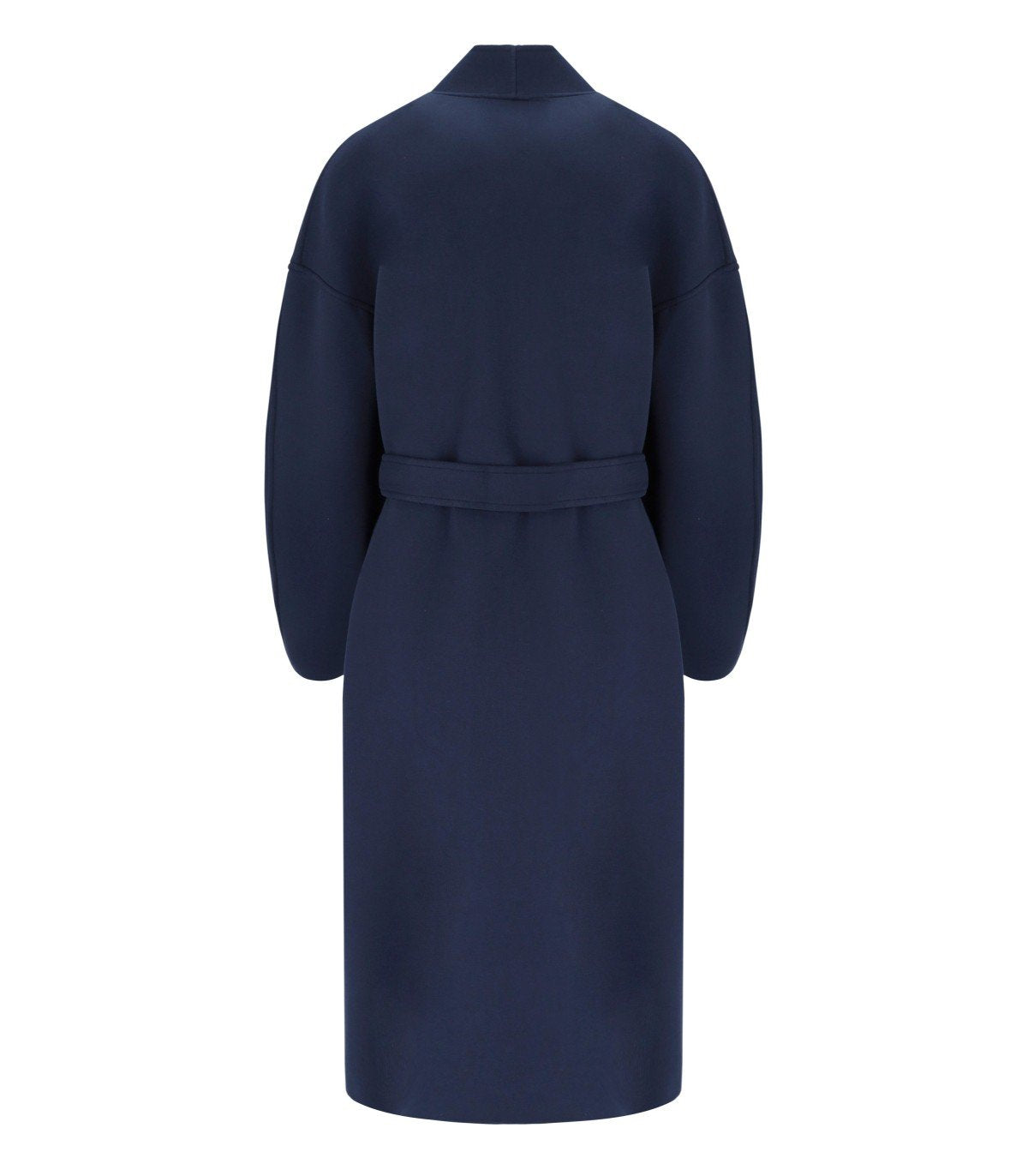 MM MAX MARA DILETTA BLAUER MANTEL MIT GÜRTEL