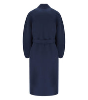 MM MAX MARA DILETTA BLAUER MANTEL MIT GÜRTEL