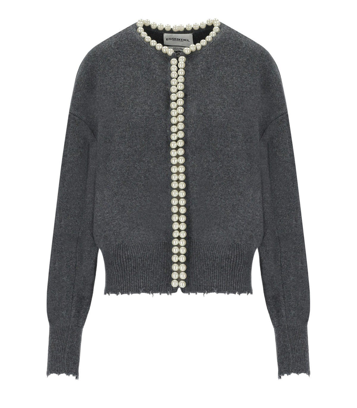 ESSENTIEL ANTWERP IDEA GRAUER CARDIGAN