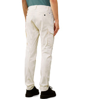 C.P. COMPANY STRETCH SATEEN PISTACHIO SHELL CARGO PANTS