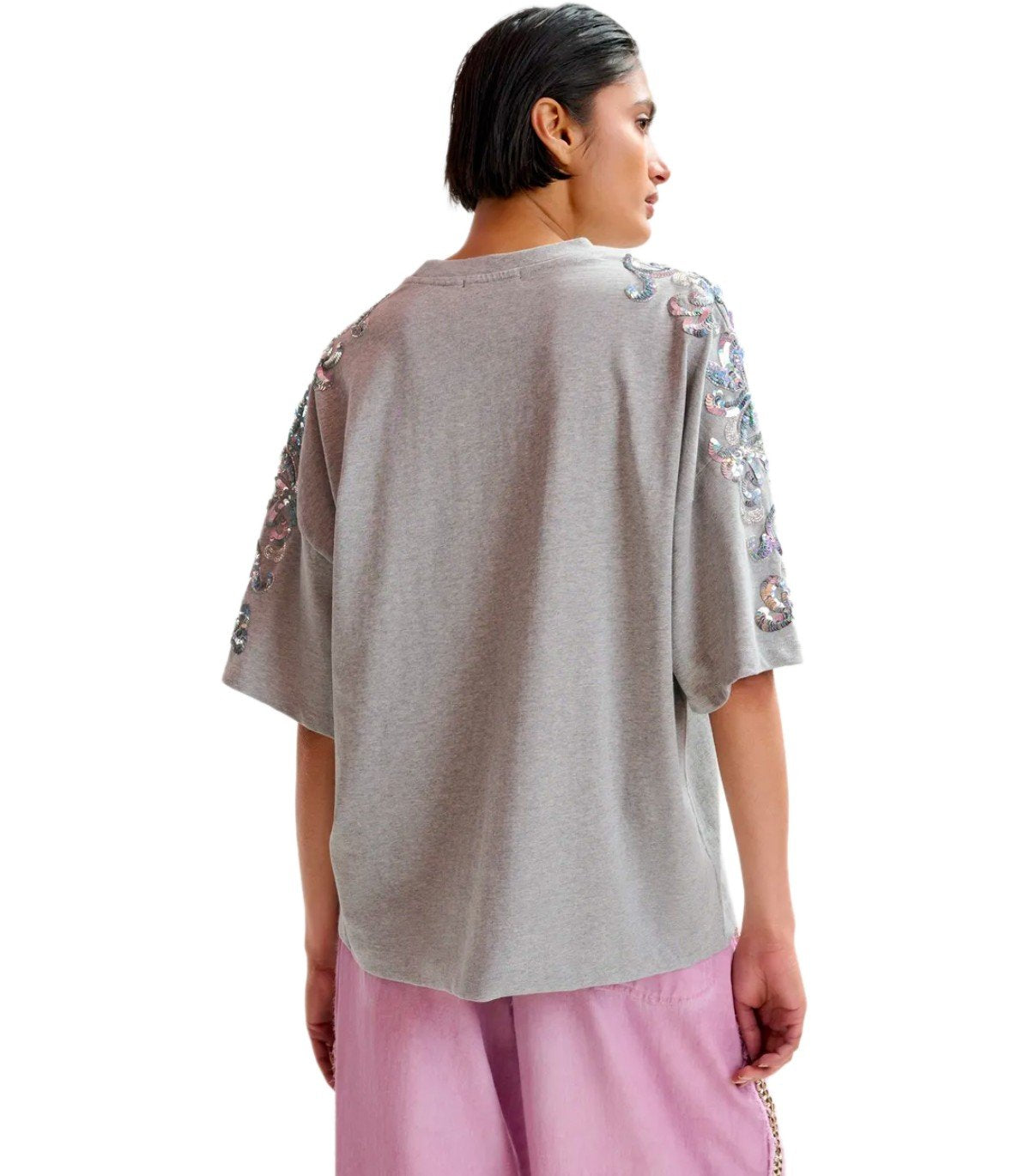 ESSENTIEL ANTWERP JANGOO GRAUES T-SHIRT