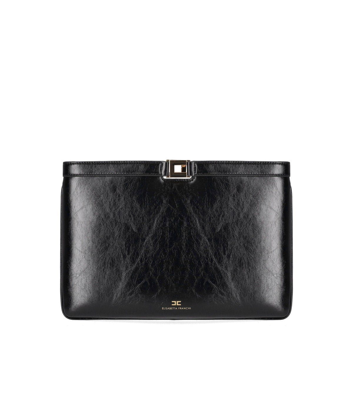 ELISABETTA FRANCHI BLACK CLUTCH