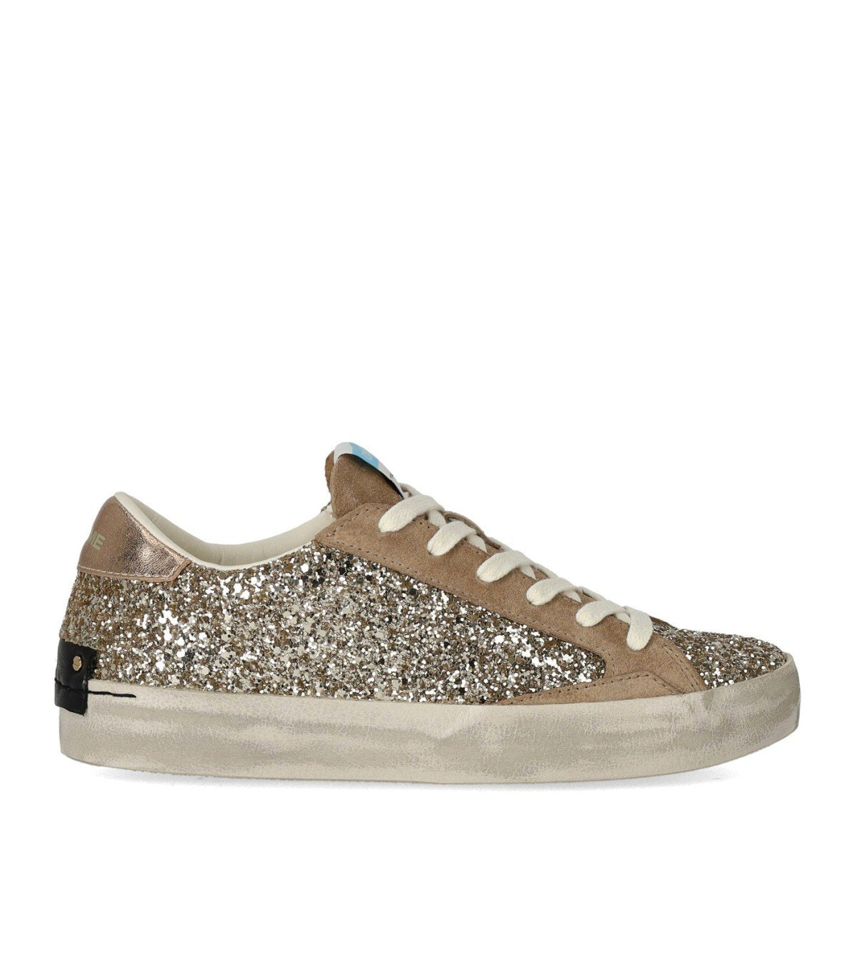 BASKETS DISTRESSED GLITTER OR CRIME LONDON