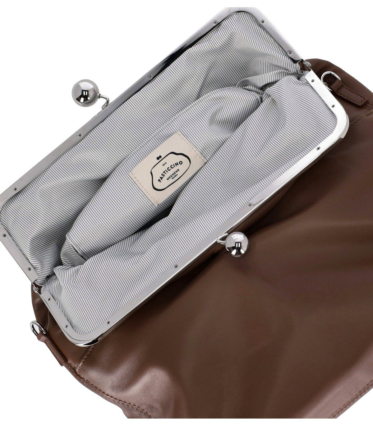 BORSA PASTICCINO SLALOM MARRONE MAX MARA WEEKEND