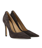 MICHEAL KORS ELYSE HIGH CHOCOLATE PUMP