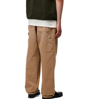 CARHARTT WIP SINGLE KNEE HAMILTON BROWN PANTS