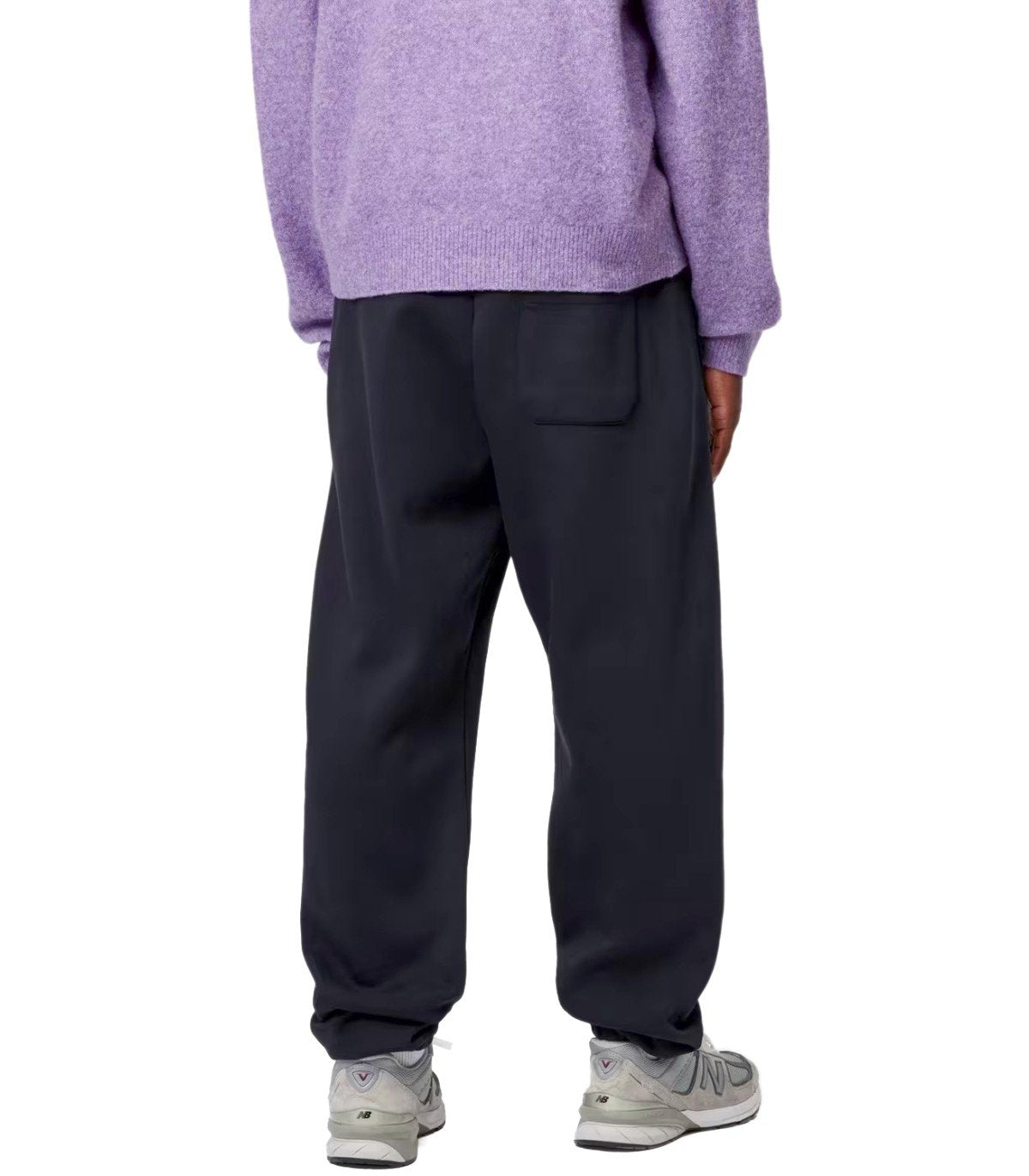 CARHARTT WIP CHASE NAVY BLUE SWEAT PANTS