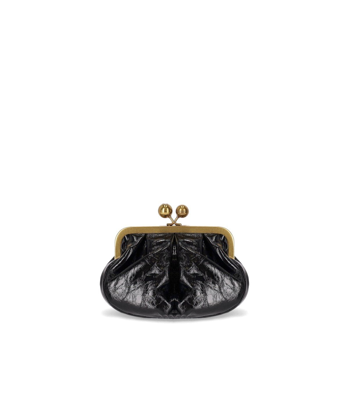 BOLSO CLUTCH PASTICCINO NAVETTA SMALL NEGRA MAX MARA WEEKEND