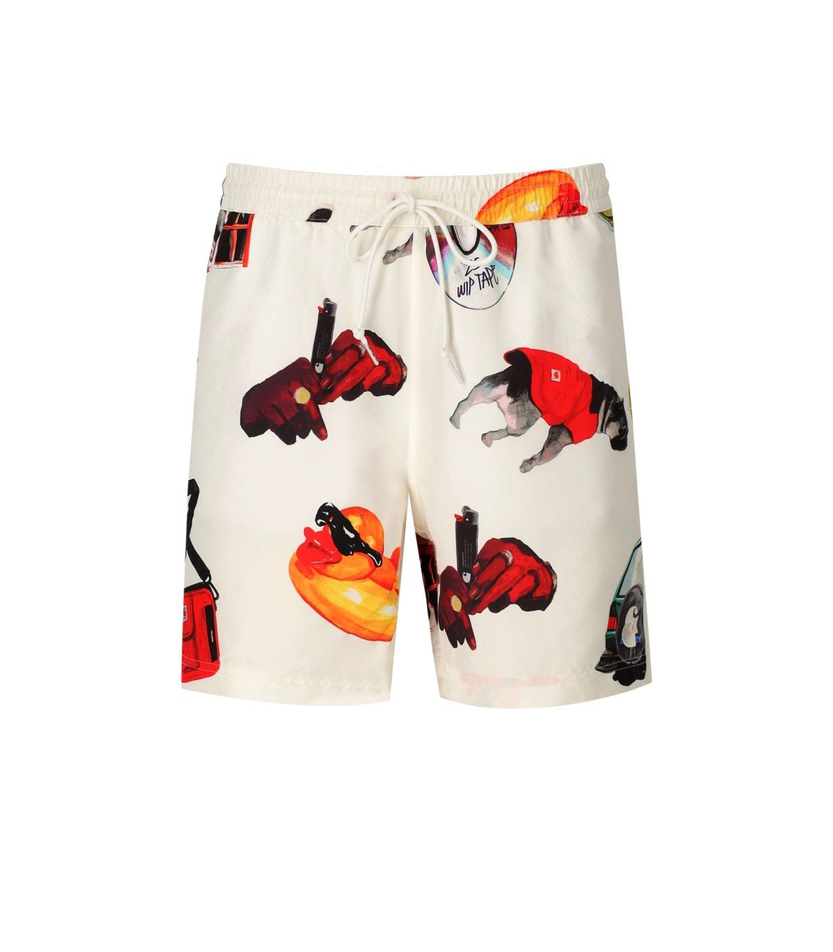 CARHARTT WIP SLATER JACOB ROCHESTER WAX SWIM TRUNKS