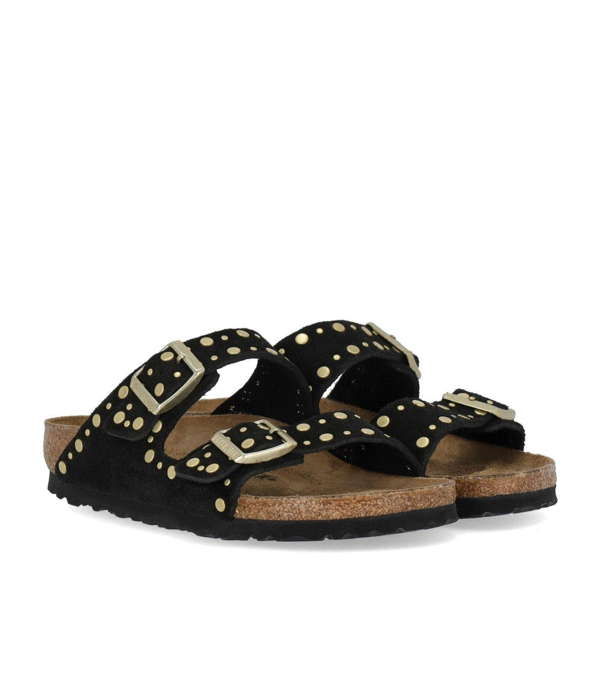 BIRKENSTOCK ARIZONA RIVET SCHWARZE SANDALE 